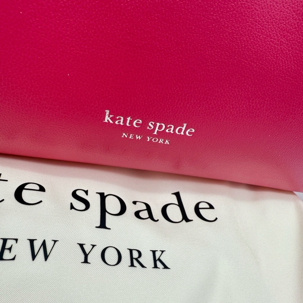 Kate Spade Grace Chain Shoulder Bag Rosehip Pink - Picture 3 of 16